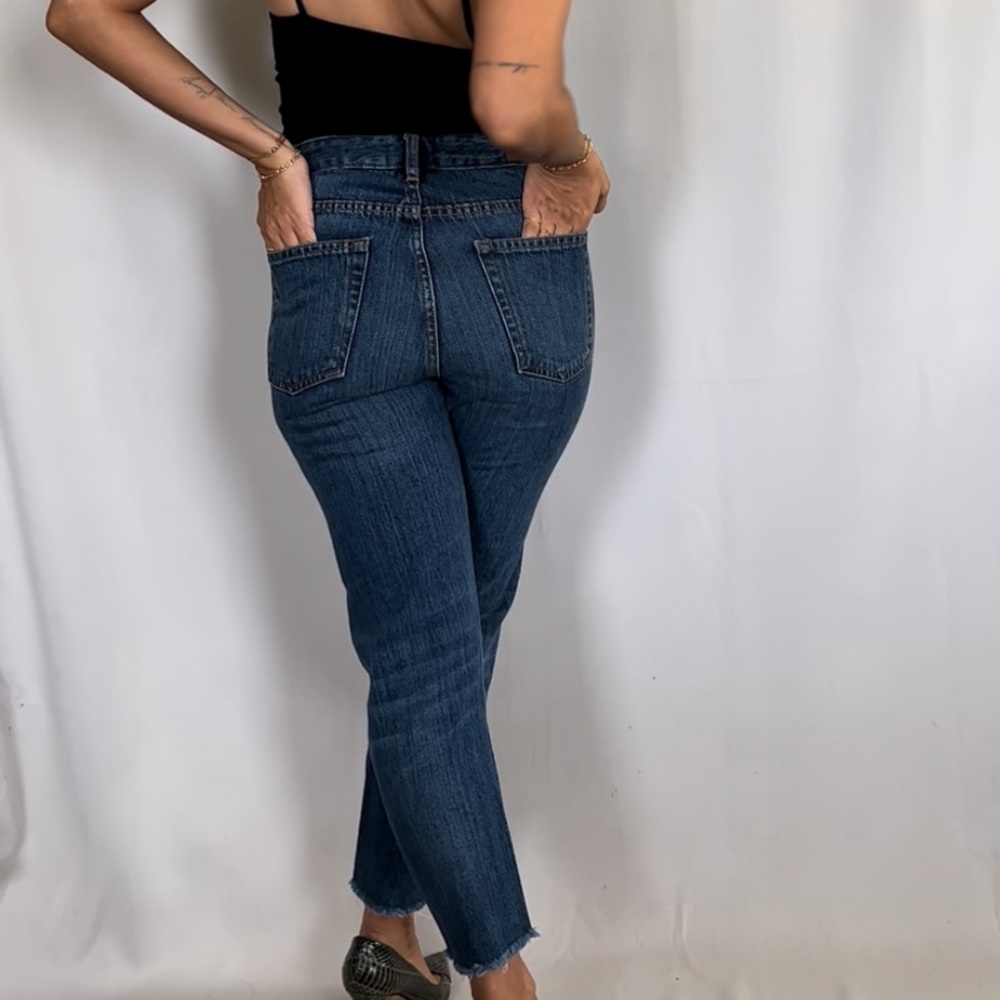 SEZANE brut sexy denim with custom embroidery- size 25 - great condition - Picture 3 of 15